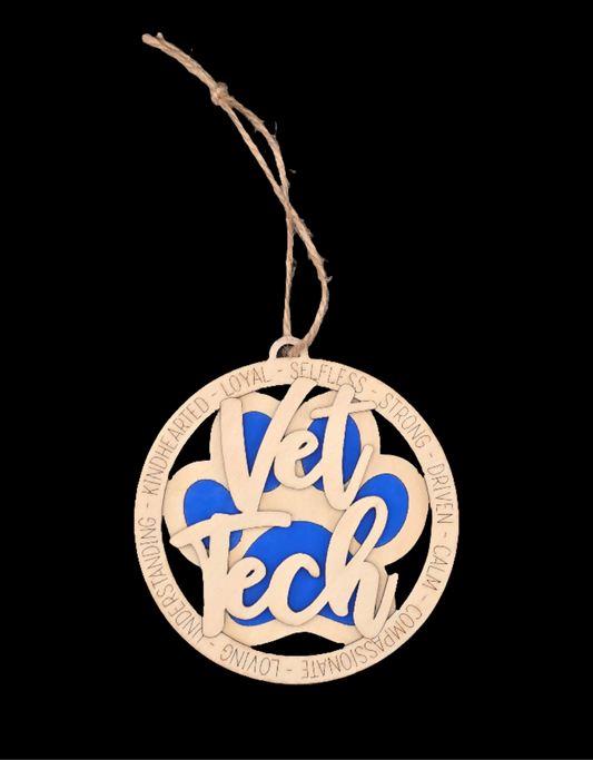 Vet Tech Ornament