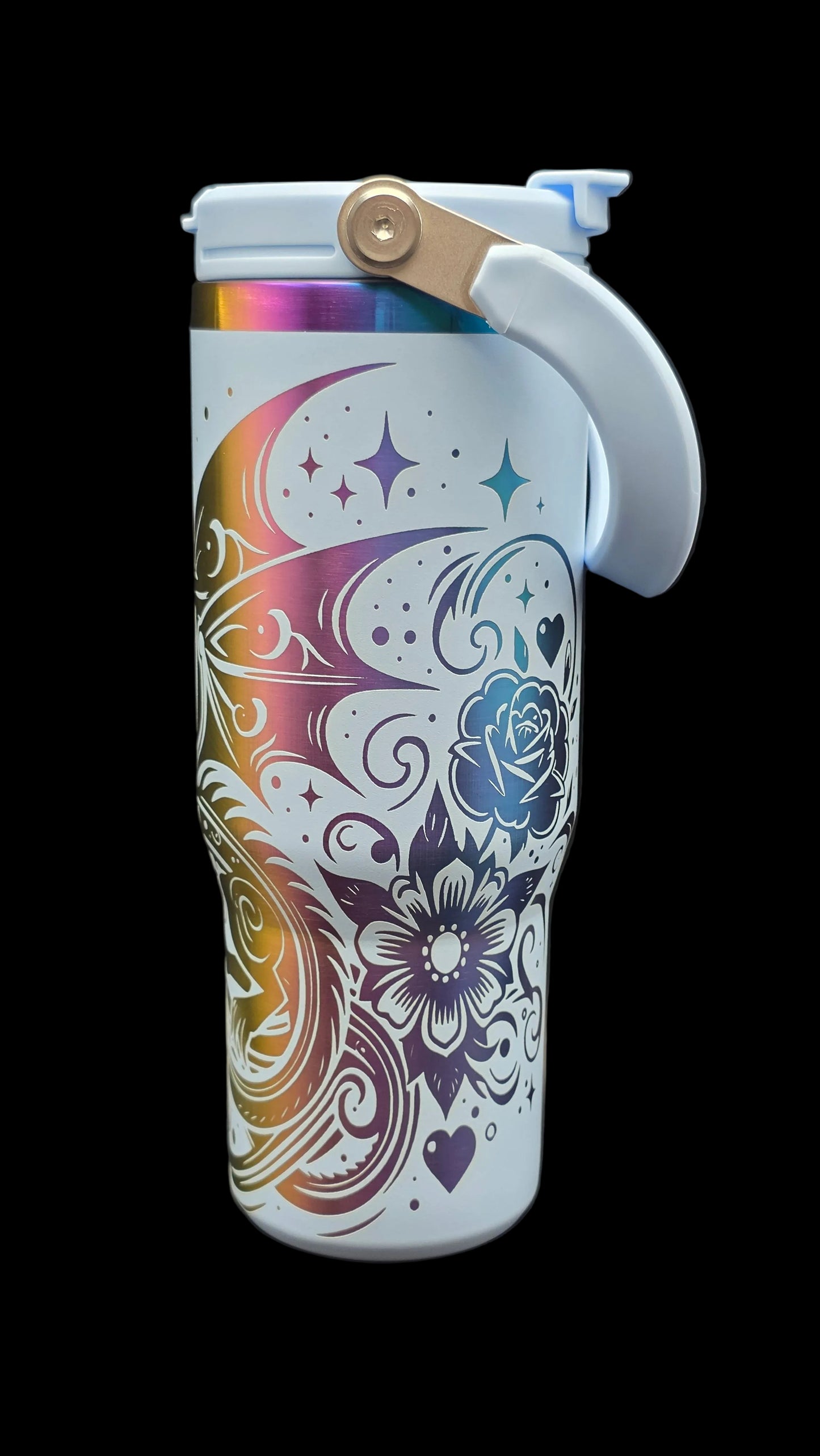 Custom 30oz Flip Straw Tumbler