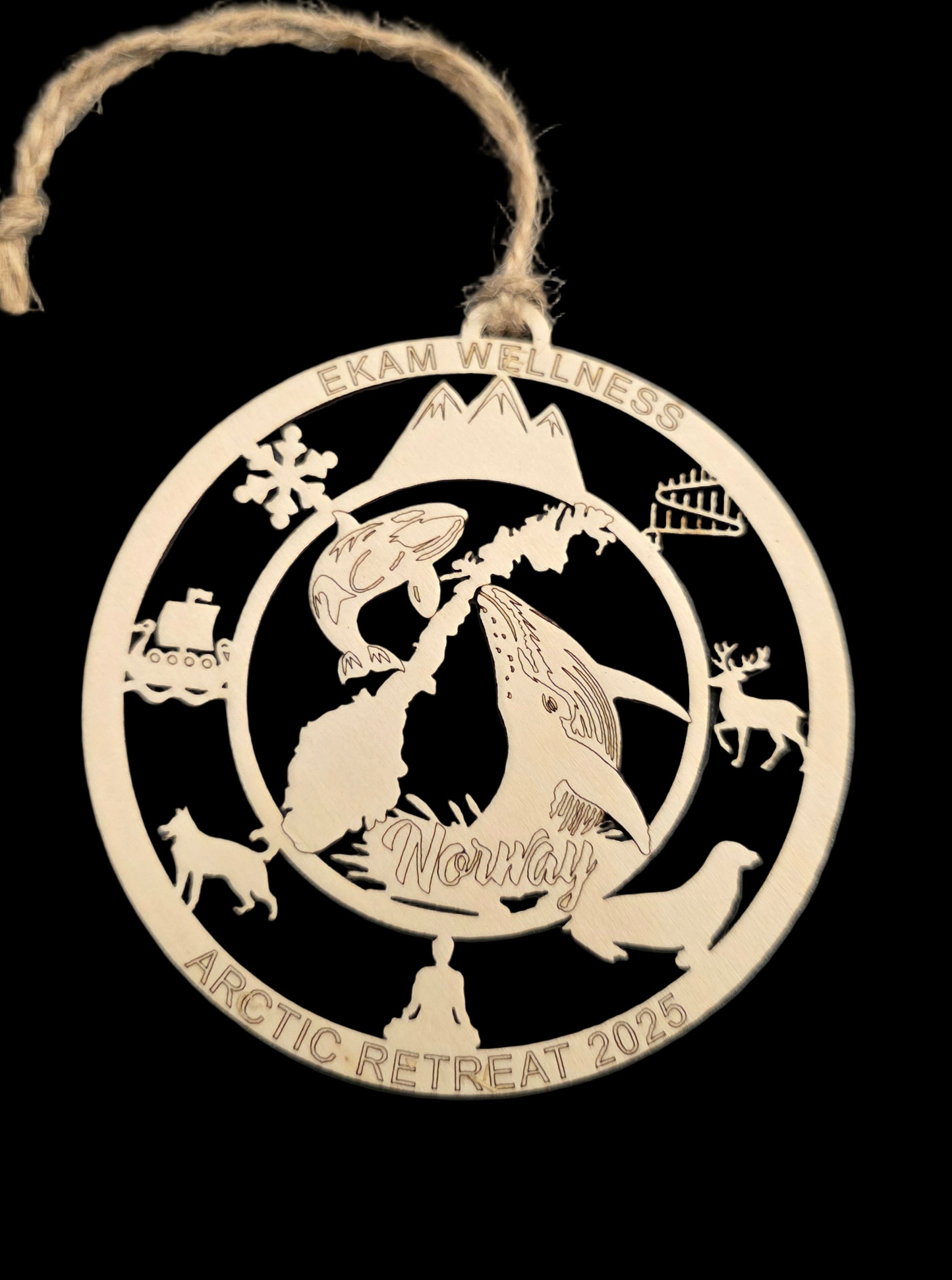 Norway Ekam Wellness Arctic Retreat 2026 Ornament