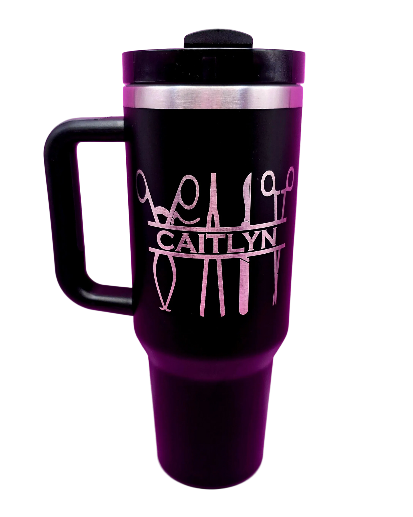 Custom 40oz Tumbler - Single Side Engraving